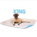 Lennypads Lennypads 4872LP 48 x 72 in. King Size Washable Pet Pad - White 4872LP